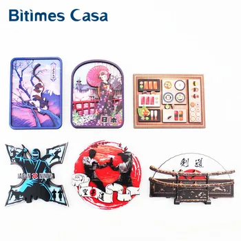 Bitimes 6Pcs/Lot Japan Culture Refrigerator Fridge Magnets Sticker 3D MDF Karate Ninja Kendo Geisha Girl Exotic Travel Souvenir
Bitimes 6Pcs/Lot Japan Culture Refrigerator Fridge Magnets Sticker 3D MDF Karate Ninja Kendo Geisha Girl Exotic Travel Souvenir
