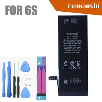 Replacement batteries Real Capacity 1715mAh Battery For iPhone 6S rechargeable battery With Repair Tools Kit Batteries Sticker
Replacement batteries Real Capacity 1715mAh Battery For iPhone 6S rechargeable battery With Repair Tools Kit Batteries Sticker