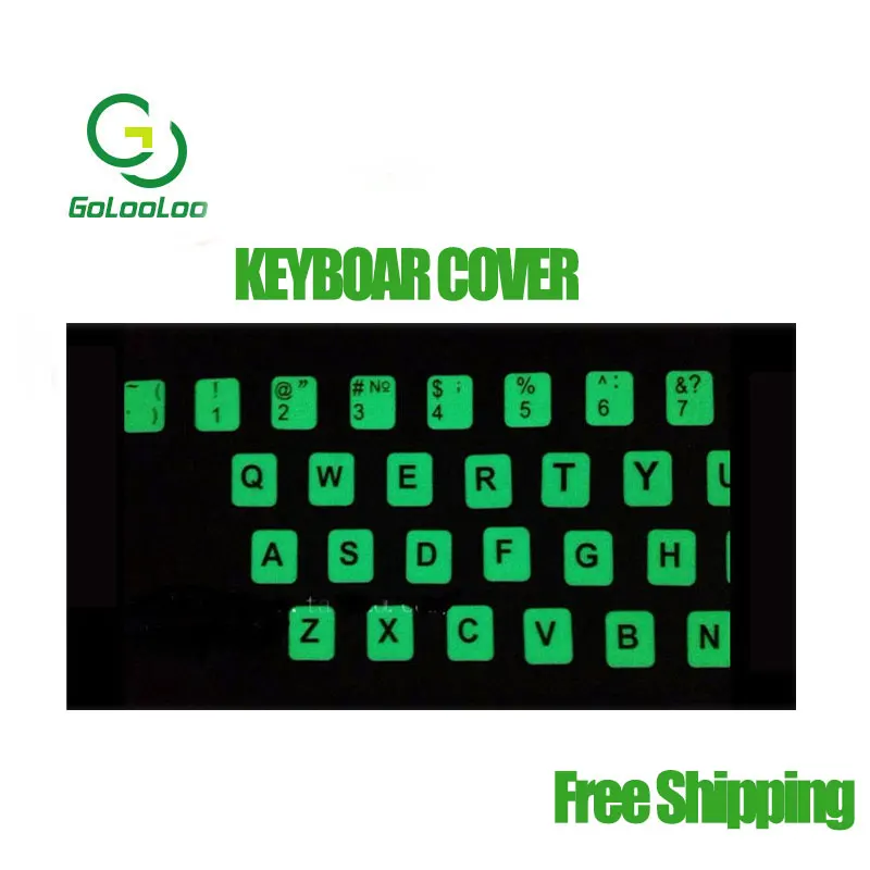 NEW Free Shipping Golooloo For laptop computer notebook English letter Luminous Fluorescent keyboard stickers cover nightlight
NEW Free Shipping Golooloo For laptop computer notebook English letter Luminous Fluorescent keyboard stickers cover nightlight