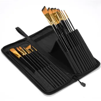CONDA Paint Brush 15Pcs/set Nylon Hair Watercolor Gouache Brush Oil Acrylic Drawing Painting Brush Different Shape
CONDA Paint Brush 15Pcs/set Nylon Hair Watercolor Gouache Brush Oil Acrylic Drawing Painting Brush Different Shape