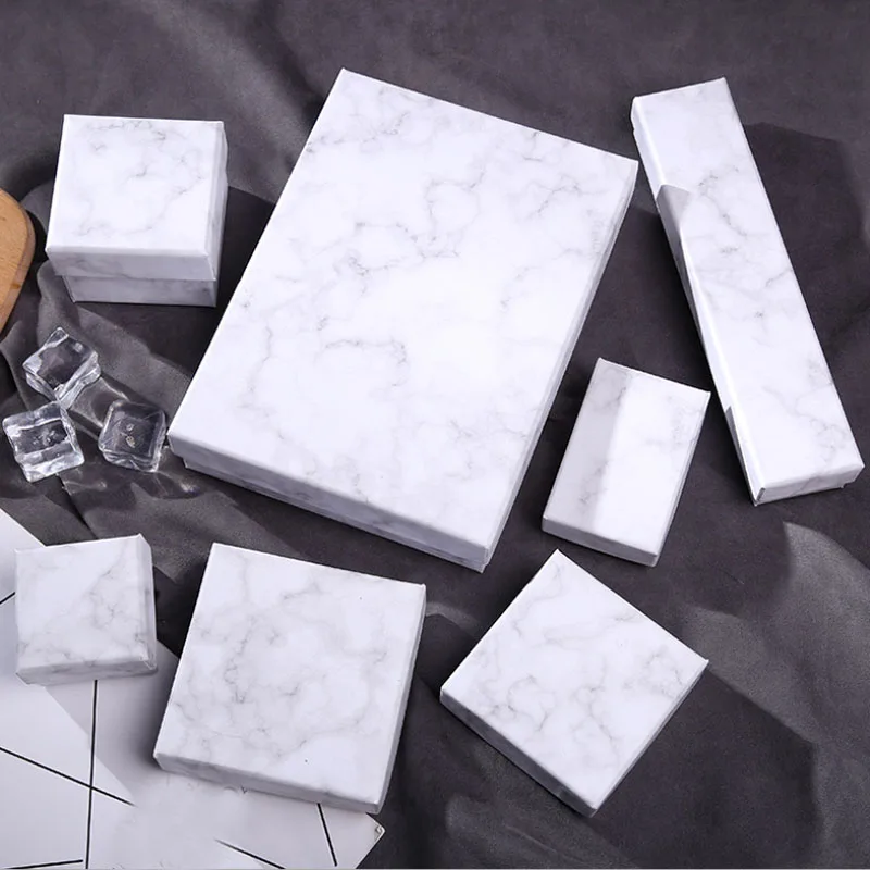 2019 NEW 1PCS white Marble pattern different size Marbling Kraft paper box For earring/ring /bracelet/necklace jewelry box A16
2019 NEW 1PCS white Marble pattern different size Marbling Kraft paper box For earring/ring /bracelet/necklace jewelry box A16