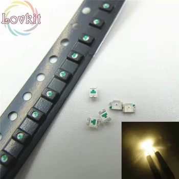 1000pcs/Lot 0805 Warm White LED SMD/SMT Chip lamp beads Ultra Bright Light Emitting diode Applicable to all kinds of toys DIY
1000pcs/Lot 0805 Warm White LED SMD/SMT Chip lamp beads Ultra Bright Light Emitting diode Applicable to all kinds of toys DIY