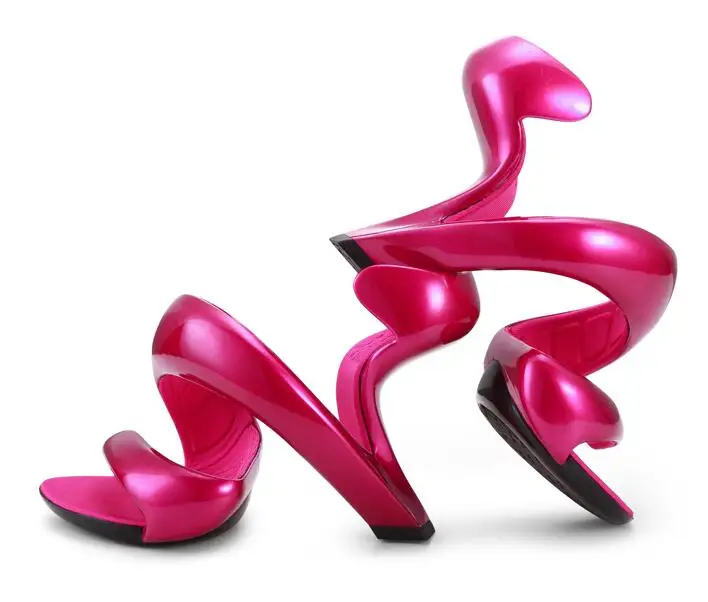 Gullick Sexy Snake Shaped High Heels Sandals Unique Wedding Dress Shoes Celebrity Party Shoes 9cm Heel
Gullick Sexy Snake Shaped High Heels Sandals Unique Wedding Dress Shoes Celebrity Party Shoes 9cm Heel