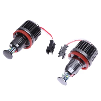 2Pcs/Lot Car LED Fog Lamp 40W E91 E92 E93 LED Daytime Running Light White DRL Angle Eyes Lighting Source Car Styling car-styling
2Pcs/Lot Car LED Fog Lamp 40W E91 E92 E93 LED Daytime Running Light White DRL Angle Eyes Lighting Source Car Styling car-styling