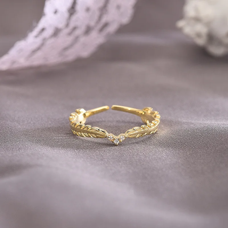 Silvology Zircon Feather Leaves Female Rings 925 Sterling Silver Elegant Light Luxury Open Rings For Women Silver 925 Jewelry
Silvology Zircon Feather Leaves Female Rings 925 Sterling Silver Elegant Light Luxury Open Rings For Women Silver 925 Jewelry