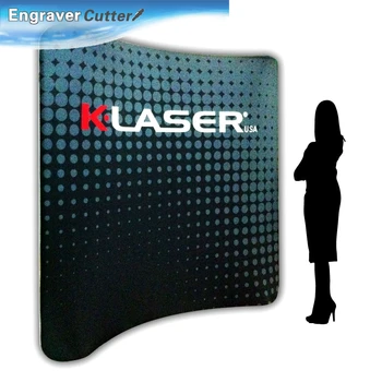 7.5ft Curved Fabric Display Wall Graphics Included Single Sided Banner Stand, Trade Show Display
7.5ft Curved Fabric Display Wall Graphics Included Single Sided Banner Stand, Trade Show Display