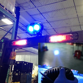 10W High quality Blue LED Forklift Safety Light Spot Light Warehouse Safe Warning Light, 9V-60V LED , 250LM. Package 20pcs
10W High quality Blue LED Forklift Safety Light Spot Light Warehouse Safe Warning Light, 9V-60V LED , 250LM. Package 20pcs