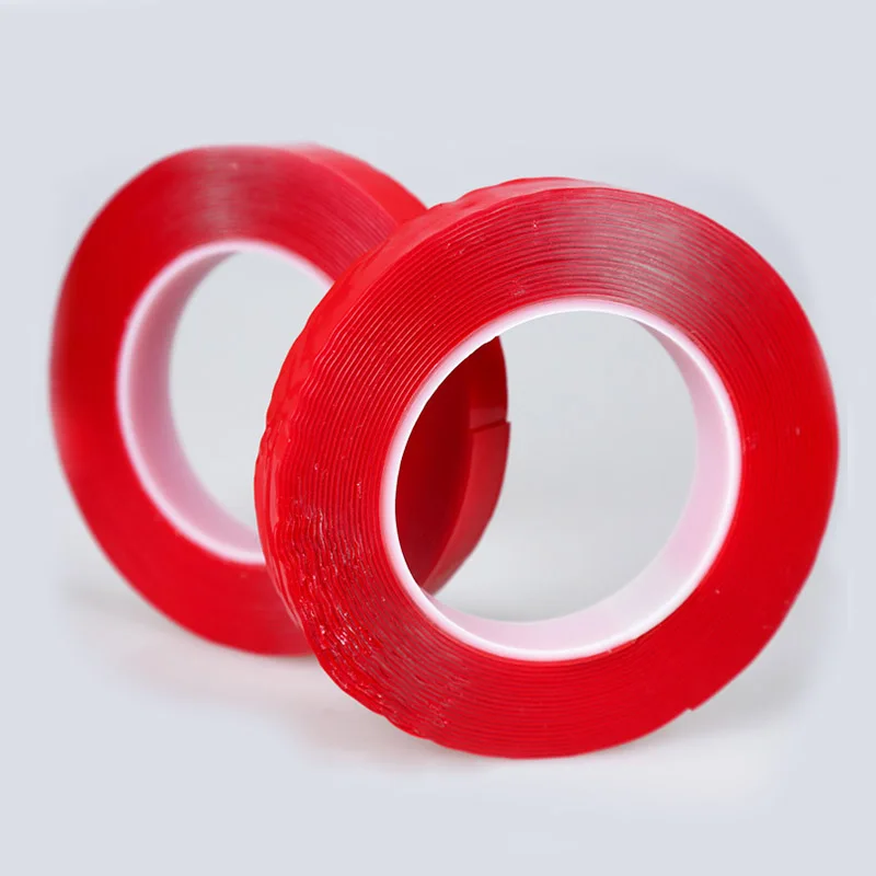 10m/Roll Red Transparent Silicone Double Sided Tape Sticker For Car High Strength No Traces Adhesive Sticker Living Goods
10m/Roll Red Transparent Silicone Double Sided Tape Sticker For Car High Strength No Traces Adhesive Sticker Living Goods