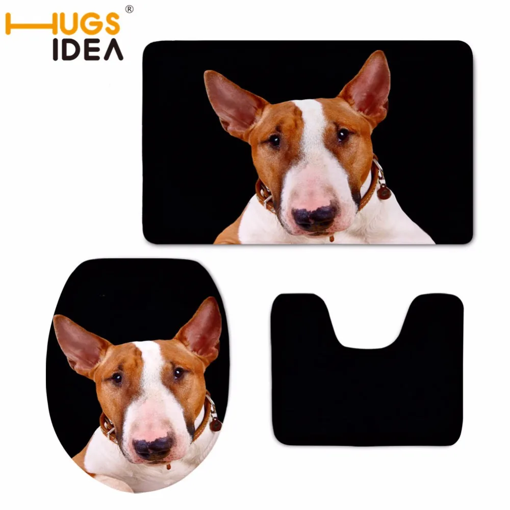 HUGSIDEA Bull Terrier Carpet Home Decor Cute 3D Animal Dog Printed 3PCS Set Bathroom Non-slip Floor Carpets WC Toilet Seat Mats
HUGSIDEA Bull Terrier Carpet Home Decor Cute 3D Animal Dog Printed 3PCS Set Bathroom Non-slip Floor Carpets WC Toilet Seat Mats