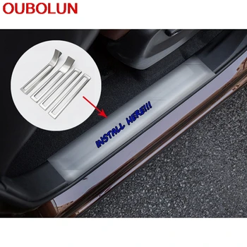 4pcs FOR HONDA URV UR-V 2017 Internal Inner Stainless Steel Door Dill Scuff Plate Welcome Pedel Trim For High Configuration
4pcs FOR HONDA URV UR-V 2017 Internal Inner Stainless Steel Door Dill Scuff Plate Welcome Pedel Trim For High Configuration