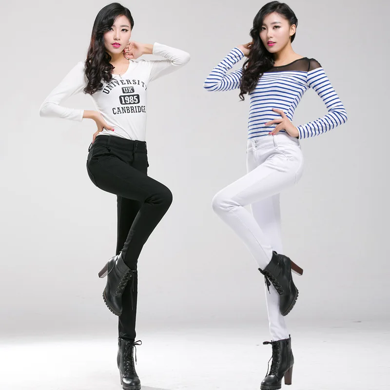 2019 New Winter Women Solid Casual Pants High Waist Plus Mink Velvet Thick Pencil Pants Female Korean Style Warm Slim Trousers
2019 New Winter Women Solid Casual Pants High Waist Plus Mink Velvet Thick Pencil Pants Female Korean Style Warm Slim Trousers