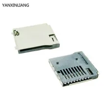 10 STÜCKE Microsd-karte anschluss steckverbinder pop-up(China)