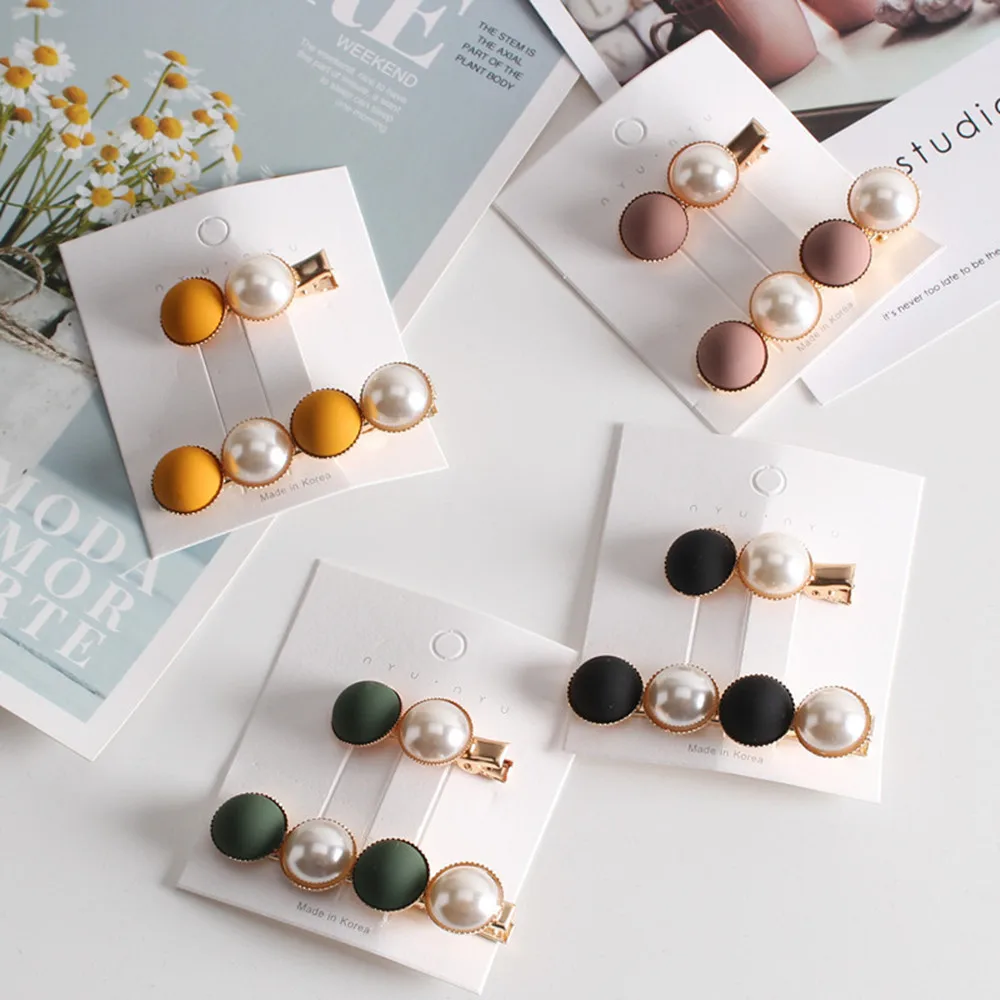2PCS Spring Candy Scrub Bead Hairpins Hair Accessories Color Imitiation Pearl Hair Clips Barrettes Women Hairgrip dropship
2PCS Spring Candy Scrub Bead Hairpins Hair Accessories Color Imitiation Pearl Hair Clips Barrettes Women Hairgrip dropship