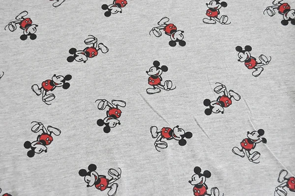 Cute Gray Mickey Mouse Elasticity Knitted Cotton Fabric For Sewing Quilting Patchwork DIY Baby Boy Child Kids Textile
Cute Gray Mickey Mouse Elasticity Knitted Cotton Fabric For Sewing Quilting Patchwork DIY Baby Boy Child Kids Textile