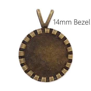 Fashion Bronze Cameo Glass Cabochon Frame Bezel Base Setting, Metal Pendant Blanks Tray fit 14 mm Cabochons-C3960
Fashion Bronze Cameo Glass Cabochon Frame Bezel Base Setting, Metal Pendant Blanks Tray fit 14 mm Cabochons-C3960