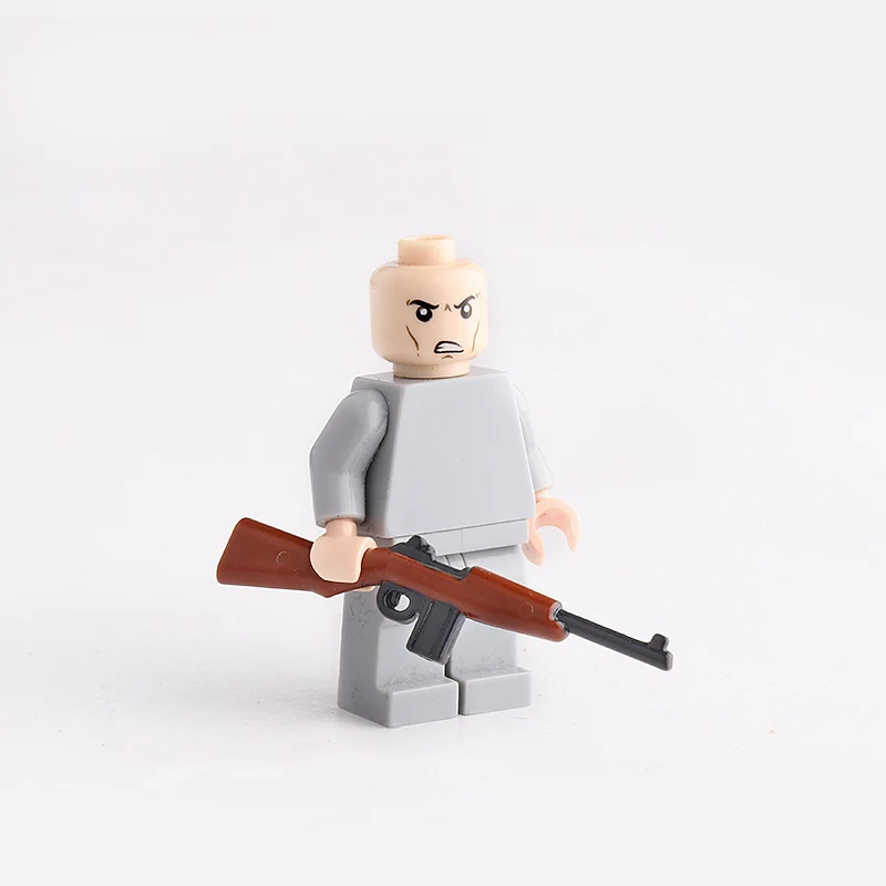WW2 Military US Army Soldier Weapons Building Blocks Army Figure Accessories Two color M1 Carbine rifle Gun accessory Bricks toy
WW2 Military US Army Soldier Weapons Building Blocks Army Figure Accessories Two color M1 Carbine rifle Gun accessory Bricks toy