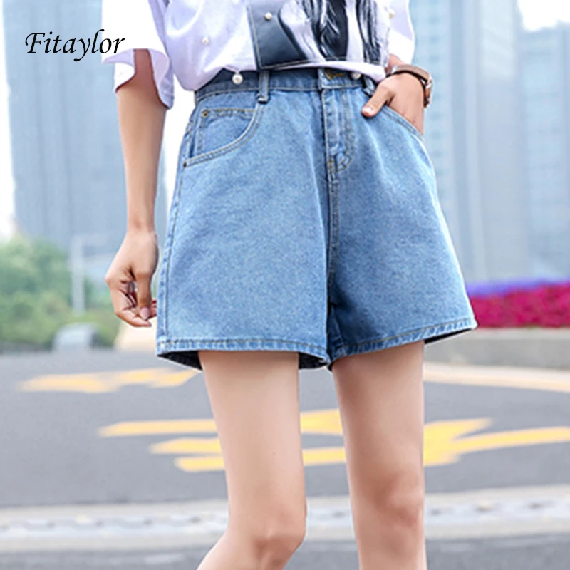 Fitaylor Women Wide Leg Denim Shorts High Waist Cuffed Jeans Shorts Street Wear Plus Size Blue Vintage Short Shorts
Fitaylor Women Wide Leg Denim Shorts High Waist Cuffed Jeans Shorts Street Wear Plus Size Blue Vintage Short Shorts