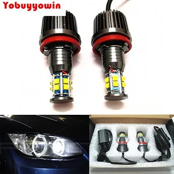 2Pcs NEW 120W LED Canbus Error Free Angel Eyes Ring Light Headlight Lamp For BMW E90 E92 E82 E60 E70 X5 E71 X6 Fog Lights White
2Pcs NEW 120W LED Canbus Error Free Angel Eyes Ring Light Headlight Lamp For BMW E90 E92 E82 E60 E70 X5 E71 X6 Fog Lights White