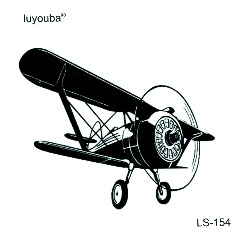 Biplane Waterproof Temporary Tattoos Men Flowers Harajuku Old Plane Faux Tattoo Tatouage Temporaire Femme Tatoo Stickers
Biplane Waterproof Temporary Tattoos Men Flowers Harajuku Old Plane Faux Tattoo Tatouage Temporaire Femme Tatoo Stickers