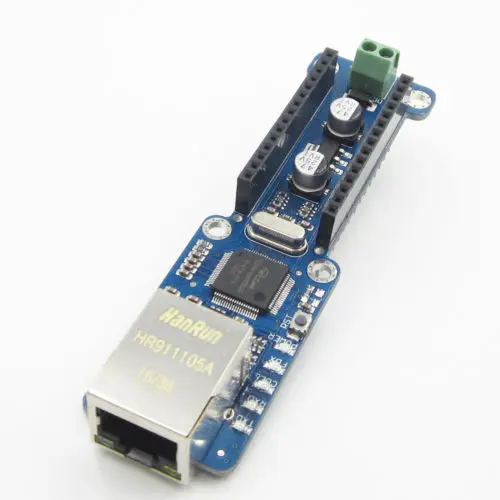 NANO W5100 Ethernet Shield Network Expansion Board Nano V3.0 TOP | Электроника