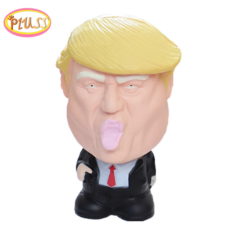 

Jumbo Donald Trump Squishy Slow Rising Phone Strap Squeeze Toy Novelty Stress Relief Kids Doll Decor Squeeze Fun Joke Props Gift