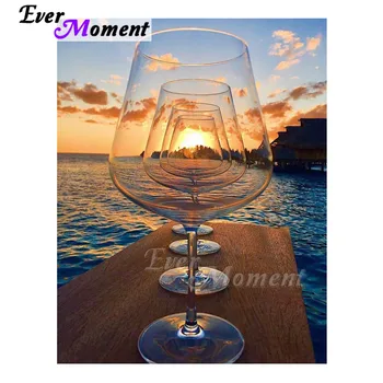 Ever Moment Diamond Painting Handmade Glass Goblet Sea Picture Of Rhinestone Cross Stitch 5D DIY Diamond Embroidery 3F1052
Ever Moment Diamond Painting Handmade Glass Goblet Sea Picture Of Rhinestone Cross Stitch 5D DIY Diamond Embroidery 3F1052