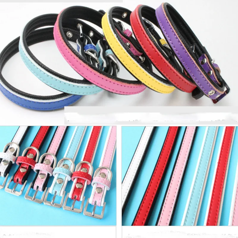 12pcs/lot Cute Pets Adjustable PU Leather Dog Collars Puppy Pet Collars Necklace Collar Dogs Cat collars
12pcs/lot Cute Pets Adjustable PU Leather Dog Collars Puppy Pet Collars Necklace Collar Dogs Cat collars