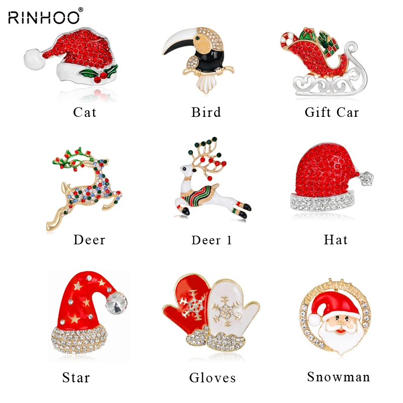 Cute Christmas Series Charms Santa Clause Brooch New Fashion Men Women's Pins Brooches Jewelry For Cloth Decorations Men Women
Cute Christmas Series Charms Santa Clause Brooch New Fashion Men Women's Pins Brooches Jewelry For Cloth Decorations Men Women