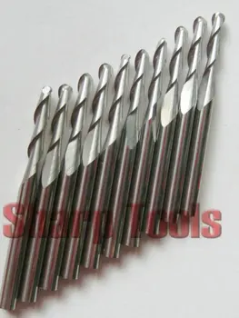 10pcs/lot 3.175*2.5*12mm two flutes ball nose router bits, engraving machine tools, woodworking tools, cutters,3d carving relief
10pcs/lot 3.175*2.5*12mm two flutes ball nose router bits, engraving machine tools, woodworking tools, cutters,3d carving relief