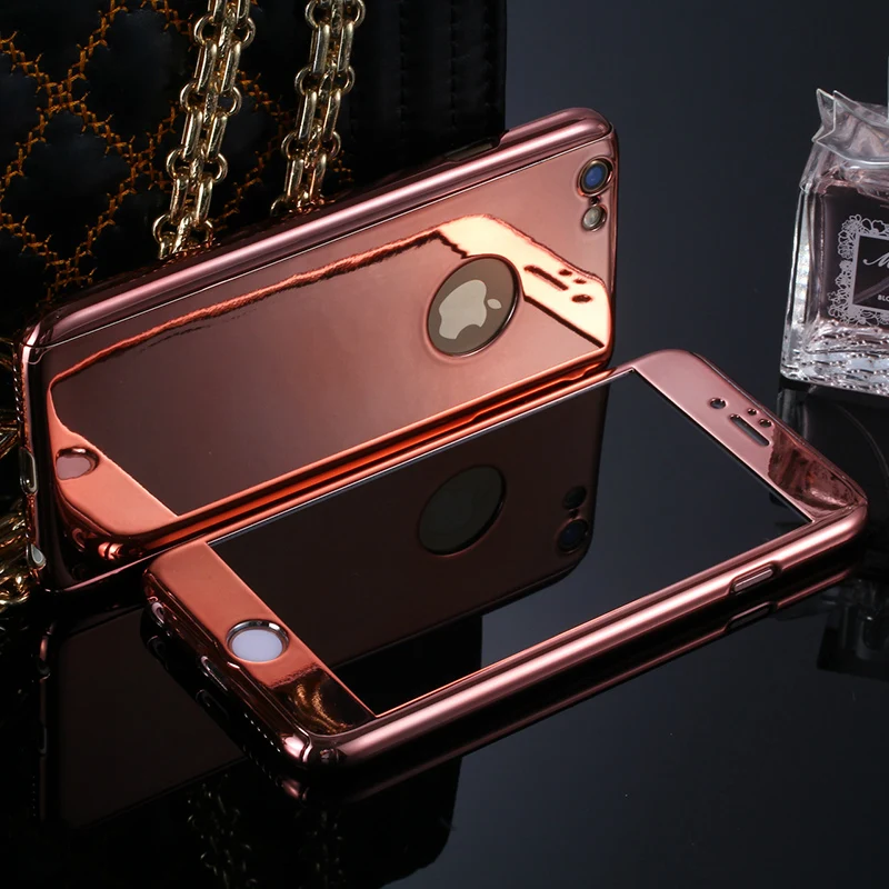 TIKITAKA 360 Degree Case For iPhone 5 5S SE Mirror Full Body Phone Case For iPhone 6 6s Plus Funda Capas Screen Protector
TIKITAKA 360 Degree Case For iPhone 5 5S SE Mirror Full Body Phone Case For iPhone 6 6s Plus Funda Capas Screen Protector