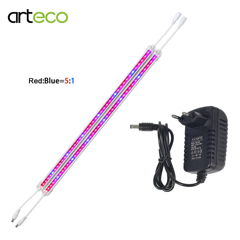 2pcs/4pcs 50cm Grow light LED Bar Light 36LEDs Red:Blue=5:1 2A/3A Adapter No Waterproof Greenhouse Hydroponic Plant Growing Lamp
2pcs/4pcs 50cm Grow light LED Bar Light 36LEDs Red:Blue=5:1 2A/3A Adapter No Waterproof Greenhouse Hydroponic Plant Growing Lamp