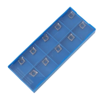 10PCS CCGT060204-AK H01 Hard Alloy Grooving Carbide Inserts Lathe Cutter Turning Tools Parting and Grooving Tool Kit
10PCS CCGT060204-AK H01 Hard Alloy Grooving Carbide Inserts Lathe Cutter Turning Tools Parting and Grooving Tool Kit