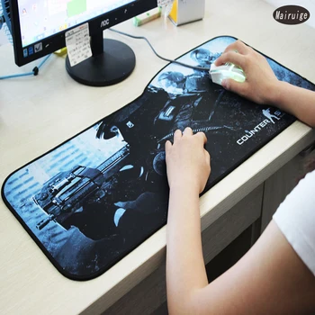 Mairuige Large Size Mouse Pad 730 * 330mm Shaped Precision Lock Rubber Antiskid Keyboard Speed Pad for CSGO / Dota / Tank World
Mairuige Large Size Mouse Pad 730 * 330mm Shaped Precision Lock Rubber Antiskid Keyboard Speed Pad for CSGO / Dota / Tank World