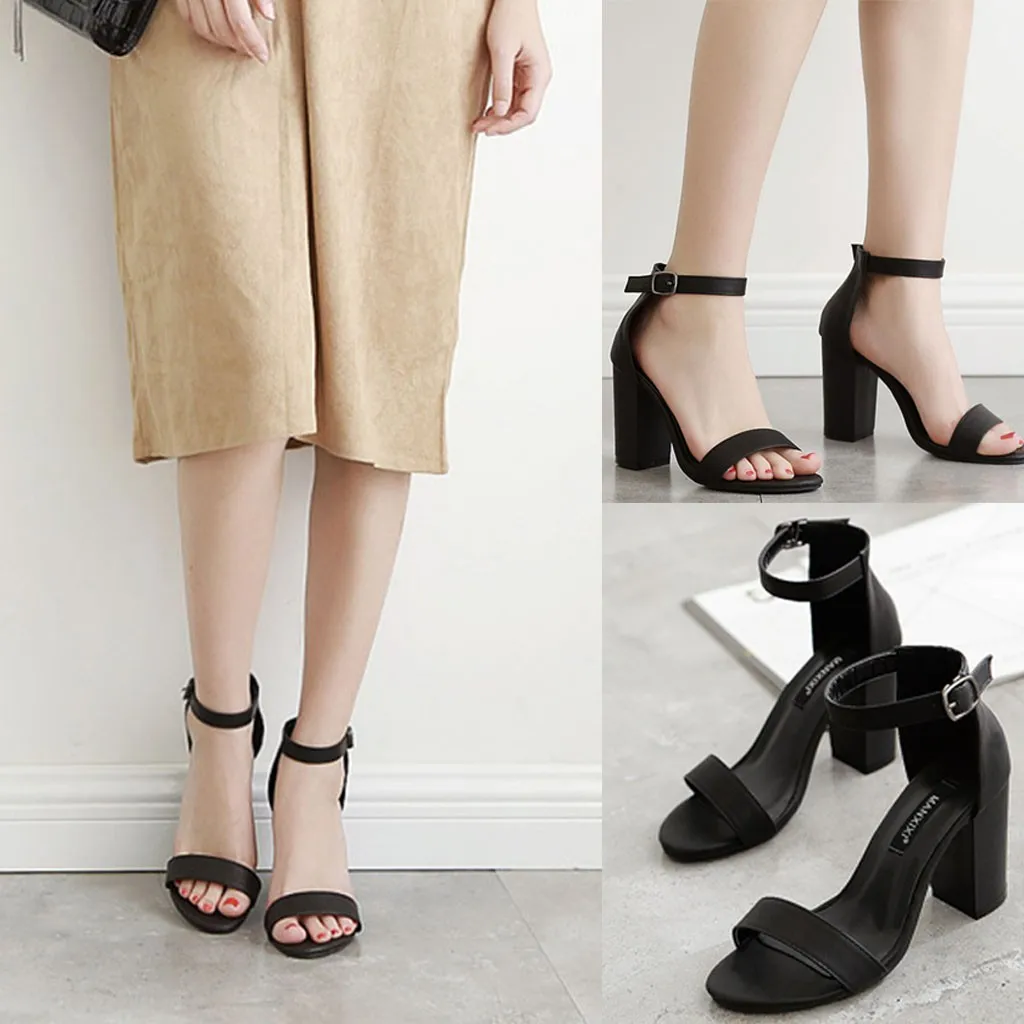 Women Pumps High Heels Shoes Woman Stiletto Solid Pointed Open Toe Super High Square Heel Sexy Shoes Buckle Strap talon femme
Women Pumps High Heels Shoes Woman Stiletto Solid Pointed Open Toe Super High Square Heel Sexy Shoes Buckle Strap talon femme