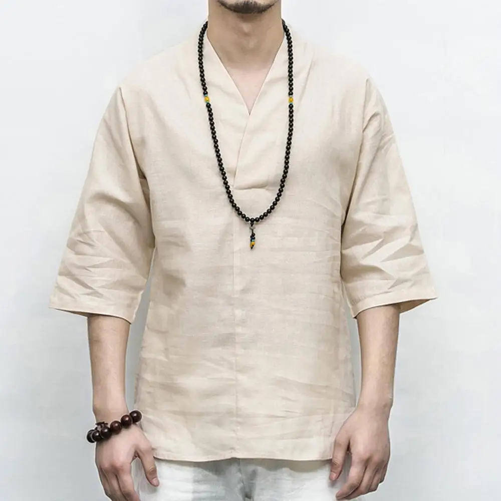 Casual Summer Men Shirt Plus Size Camisas Masculina Linen Patchwork Solid Color Loose Tops White Shirts Camisa Verano Hombre C
Casual Summer Men Shirt Plus Size Camisas Masculina Linen Patchwork Solid Color Loose Tops White Shirts Camisa Verano Hombre C