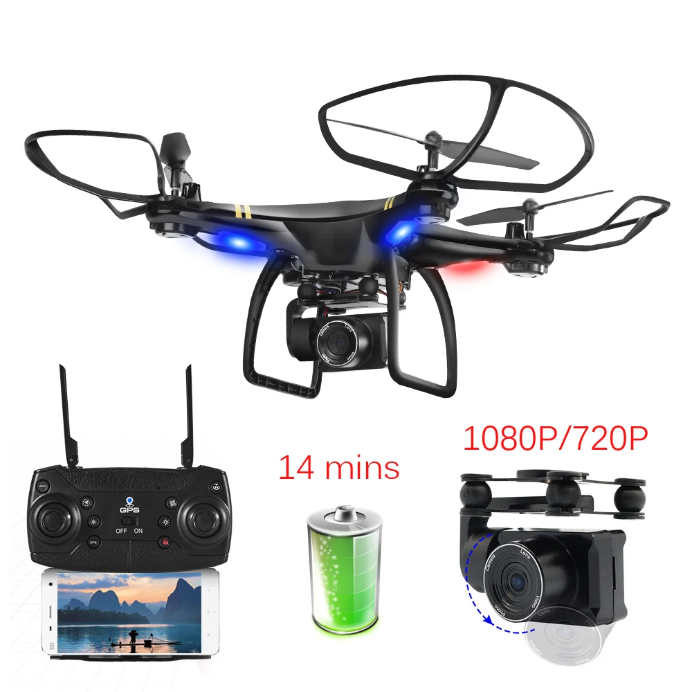 5G Wifi GPS RC Drones with 1080P Camera GPS Positioning Altitude Hold Follow me Quadcopter Drone Professional Long Flying Time
5G Wifi GPS RC Drones with 1080P Camera GPS Positioning Altitude Hold Follow me Quadcopter Drone Professional Long Flying Time