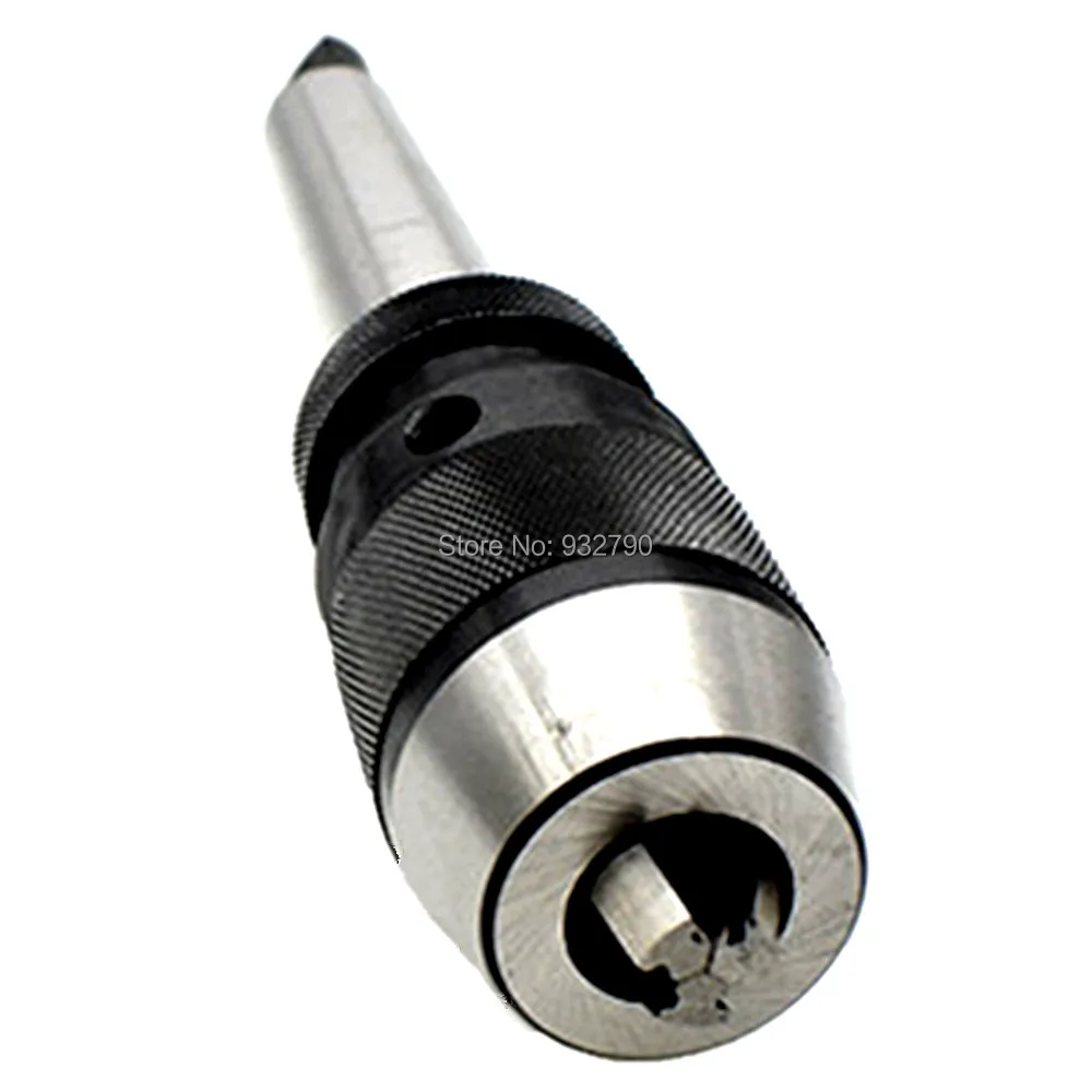 Drill Chuck W// MT3 Morse Taper Arbor 3MT 1-13mm Key For Mini Lathe Replacement
