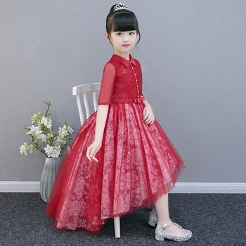 New Children Girls Fashion Wine-red/ Pink Birthday Wedding Party Princess Lace Dress Kids Baby Front Short Back Long Tail dress
New Children Girls Fashion Wine-red/ Pink Birthday Wedding Party Princess Lace Dress Kids Baby Front Short Back Long Tail dress