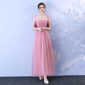 Red Bean Pink Colour New Fashion Long Dress Women Dress for Wedding Party Bridesmaid Dress
Red Bean Pink Colour New Fashion Long Dress Women Dress for Wedding Party Bridesmaid Dress