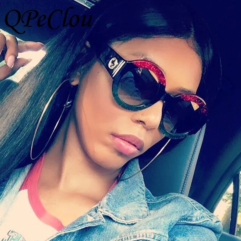 QPeClou Brand Round Sunglasses Women Fashion 2017 Hot 3 Colors Sun Glasses Female Gradient Oculos De Sol Ladies Shades Eyewear
QPeClou Brand Round Sunglasses Women Fashion 2017 Hot 3 Colors Sun Glasses Female Gradient Oculos De Sol Ladies Shades Eyewear