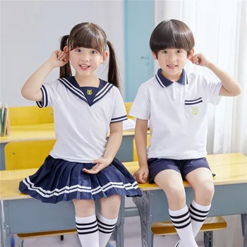 Boys Gentleman Clothing Sets Summer Girls Skirt Suit 2 Two Pieces Shirt+pants/ Pleated Skirt for Kids Back To School Outfits
Boys Gentleman Clothing Sets Summer Girls Skirt Suit 2 Two Pieces Shirt+pants/ Pleated Skirt for Kids Back To School Outfits