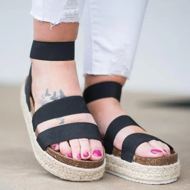 Woman Platform Sandals Summer Thick Bottom Wedges Shoes High Heels Sandals 2019 Flat Platforms Sandals Zapatos De Mujer
Woman Platform Sandals Summer Thick Bottom Wedges Shoes High Heels Sandals 2019 Flat Platforms Sandals Zapatos De Mujer