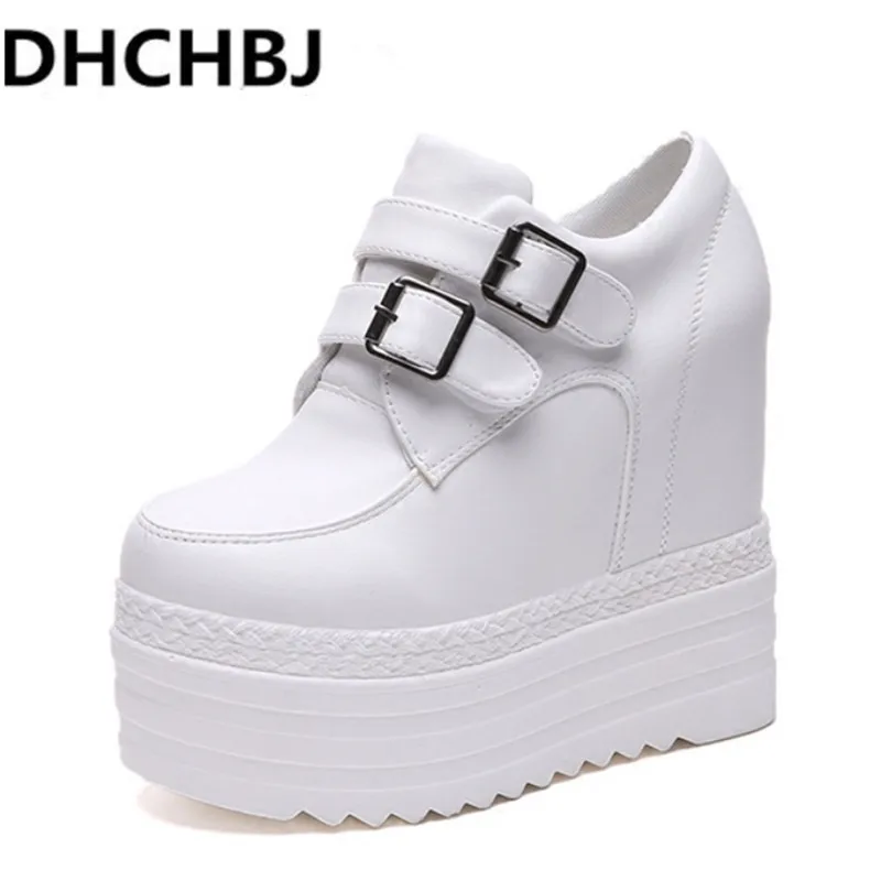 2019 spring Woman Height Increasing High Heels Platform Shoes Women Breathable Sneakers High Top White Casual Shoes 13CM Heels
2019 spring Woman Height Increasing High Heels Platform Shoes Women Breathable Sneakers High Top White Casual Shoes 13CM Heels