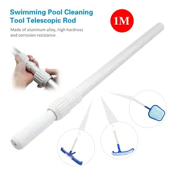 New Portable Aluminum Alloy Telescopic Handle Stick Joint For Brushes Salvage Net Swimming Pool Tool
New Portable Aluminum Alloy Telescopic Handle Stick Joint For Brushes Salvage Net Swimming Pool Tool