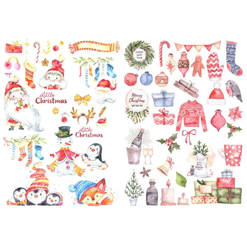 1 PCS Merry Christmas Xmas Gift Precut Sticker Kawaii Stationery Cute Post It Sticky Notes Planner Stickers School Office Decor
1 PCS Merry Christmas Xmas Gift Precut Sticker Kawaii Stationery Cute Post It Sticky Notes Planner Stickers School Office Decor