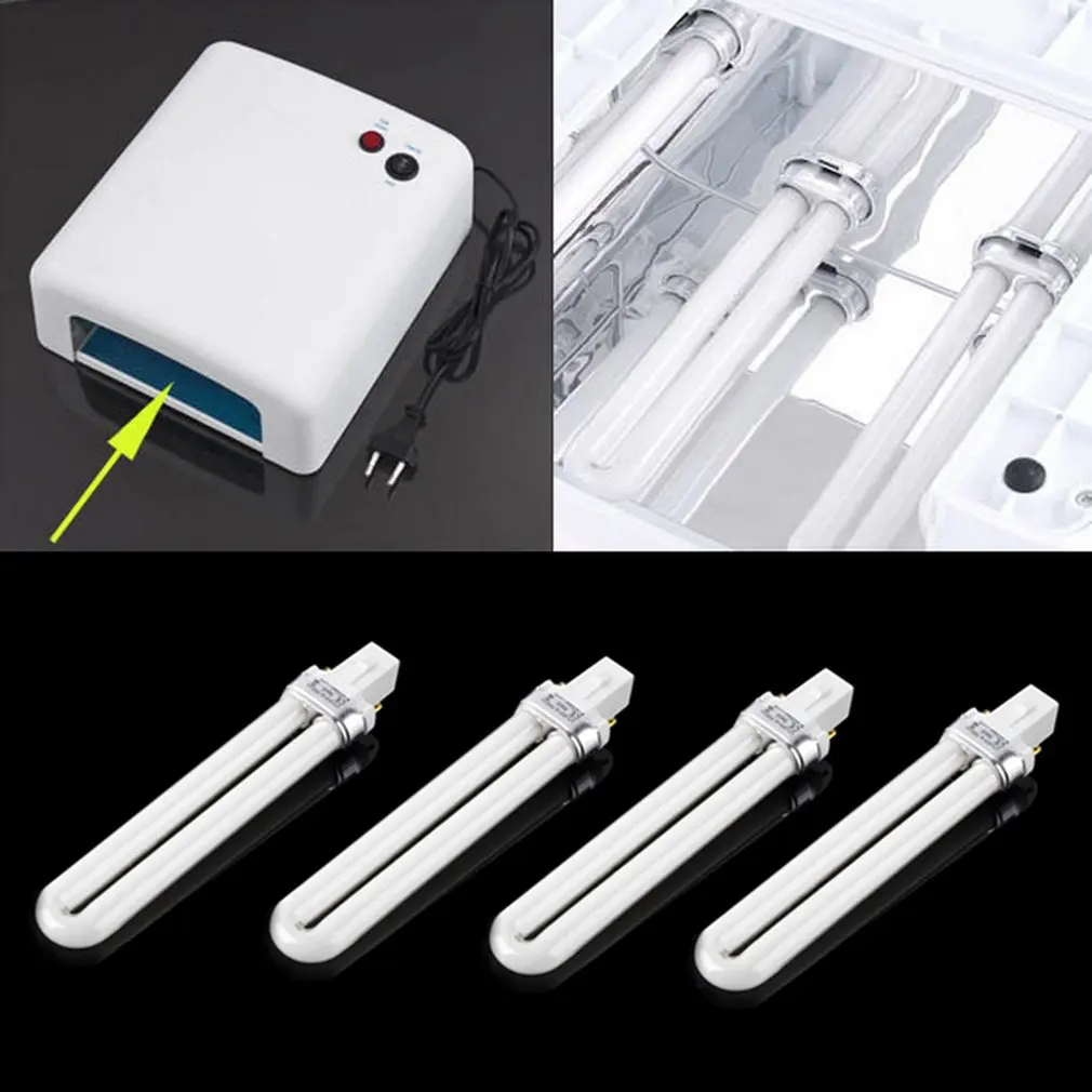4Pcs Glass 9W Curing UV Gel Lamp Gel Nail Art Dryer Tube Replacement Promotion Price
4Pcs Glass 9W Curing UV Gel Lamp Gel Nail Art Dryer Tube Replacement Promotion Price