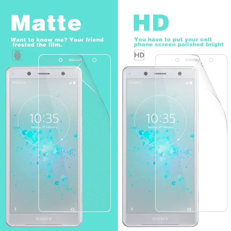 Anti-Glare Matte Film For Sony Xperia XZ2 Compact H8314 H8324 5 in HD Clear Glossy Film With Cleaning Tools Cell Phone Guard
Anti-Glare Matte Film For Sony Xperia XZ2 Compact H8314 H8324 5 in HD Clear Glossy Film With Cleaning Tools Cell Phone Guard