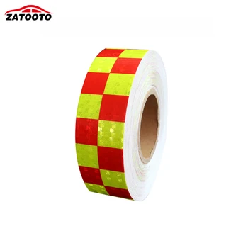 2"*164' Reflective Safety Warning Conspicuity Tape Sticker red fluorescence green grid self adhesive truck Warning Tape
2"*164' Reflective Safety Warning Conspicuity Tape Sticker red fluorescence green grid self adhesive truck Warning Tape