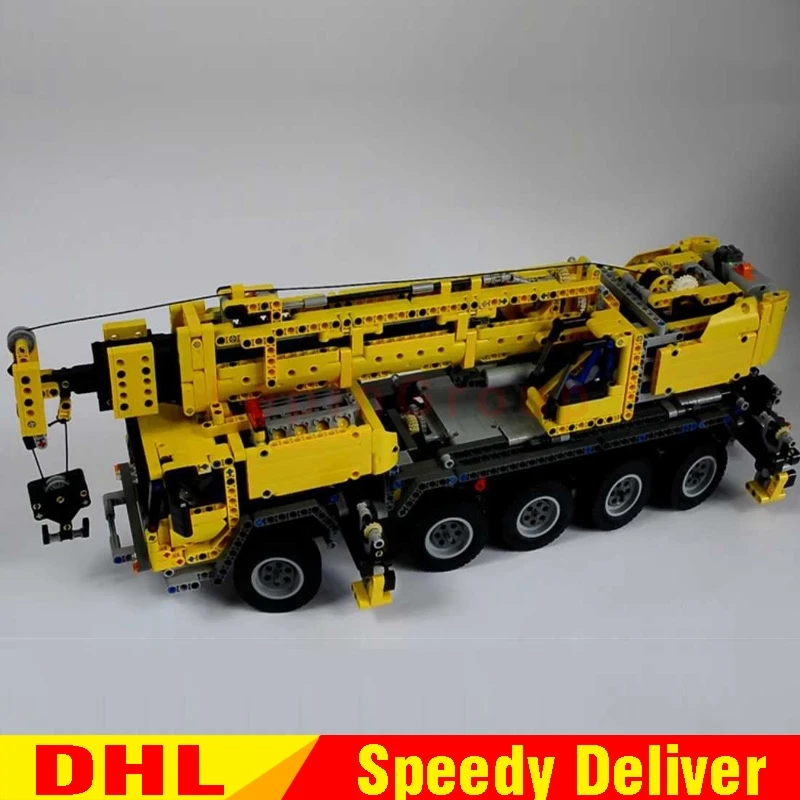 LP 20004 2606Pcs Technics Mobile Crane MK II Model Building Kits Set Blocks Bricks LPings Toys Clone 42009
LP 20004 2606Pcs Technics Mobile Crane MK II Model Building Kits Set Blocks Bricks LPings Toys Clone 42009