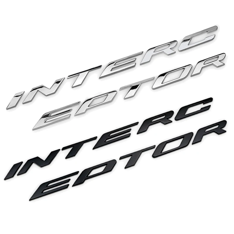 For Crown Victoria Interceptor Car Head Sticker 3D INTERCEPTOR Emblem Decal Modified Accessories Fashion Decoration
For Crown Victoria Interceptor Car Head Sticker 3D INTERCEPTOR Emblem Decal Modified Accessories Fashion Decoration